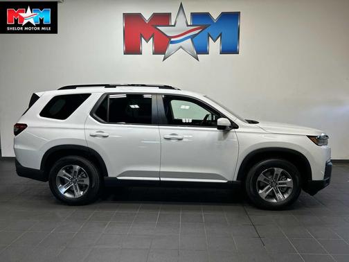 Platinum White Pearl 2026 Honda Pilot EX-L