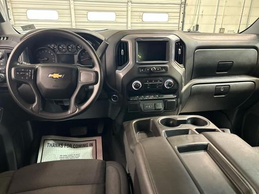Summit White 2023 Chevrolet Silverado 1500 Custom