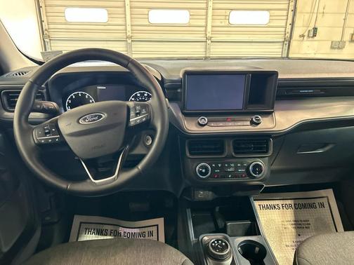 Azure Gray Metallic Tri-Coat 2024 Ford Maverick XLT