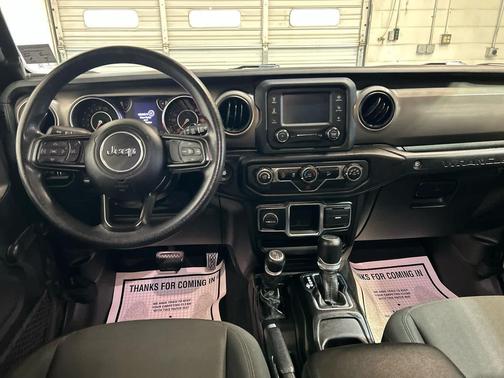 Granite Crystal Metallic Clearcoat 2020 Jeep Wrangler Unlimited Sport