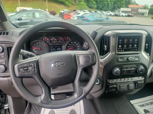 Sterling Gray Metallic 2026 Chevrolet Silverado 1500 Custom Trail Boss