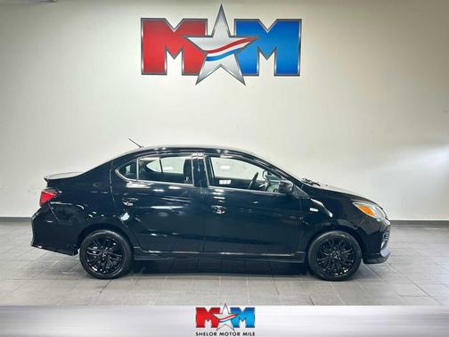Jet Black Metallic 2024 Mitsubishi Mirage G4 Black Edition