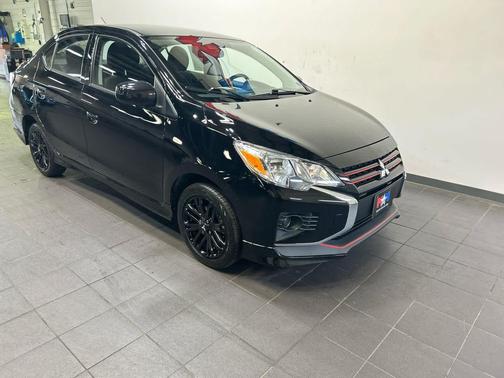 Jet Black Metallic 2024 Mitsubishi Mirage G4 Black Edition