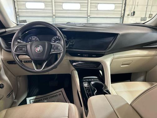 Summit White 2021 Buick Envision AWD Essence