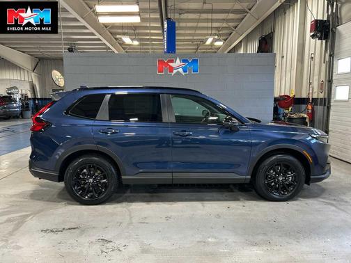 Canyon River Blue Metallic 2026 Honda CR-V Hybrid Sport-L AWD