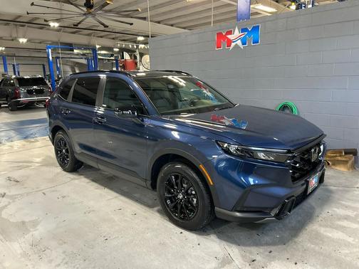 Canyon River Blue Metallic 2026 Honda CR-V Hybrid Sport-L AWD