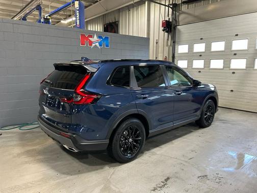 Canyon River Blue Metallic 2026 Honda CR-V Hybrid Sport-L AWD