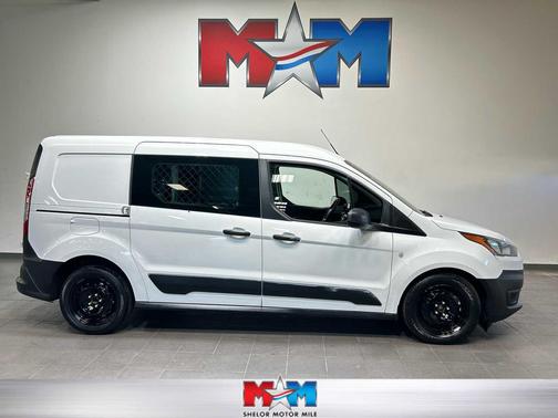 Frozen White 2023 Ford Transit Connect XL Cargo Van