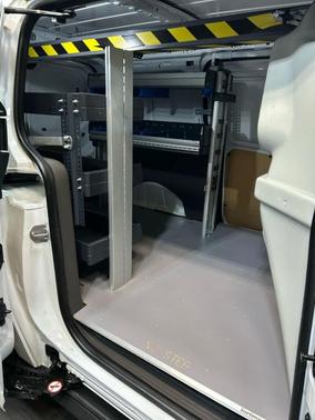 Frozen White 2023 Ford Transit Connect XL Cargo Van