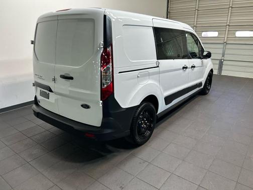 Frozen White 2023 Ford Transit Connect XL Cargo Van