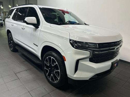 Summit White 2021 Chevrolet Tahoe 4WD RST