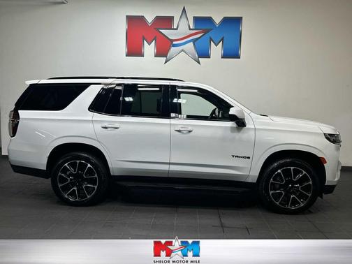 Summit White 2021 Chevrolet Tahoe 4WD RST