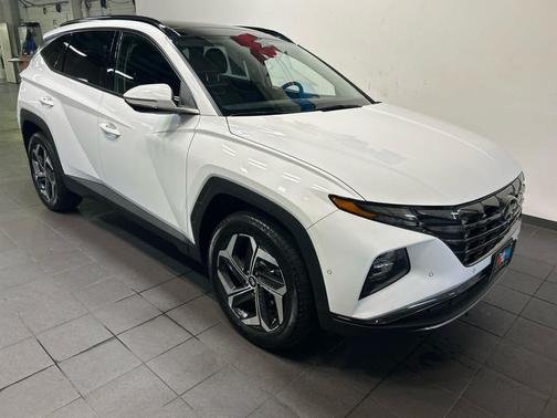 Serenity White Pearl 2023 Hyundai TUCSON Limited