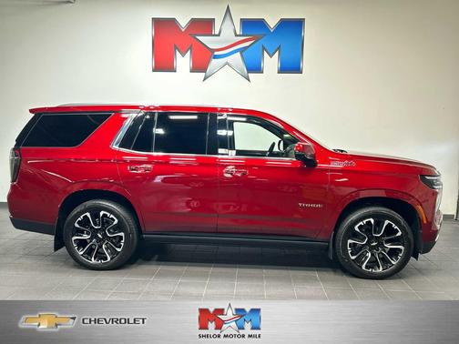 Radiant Red Tintcoat 2025 Chevrolet Tahoe 4WD High Country