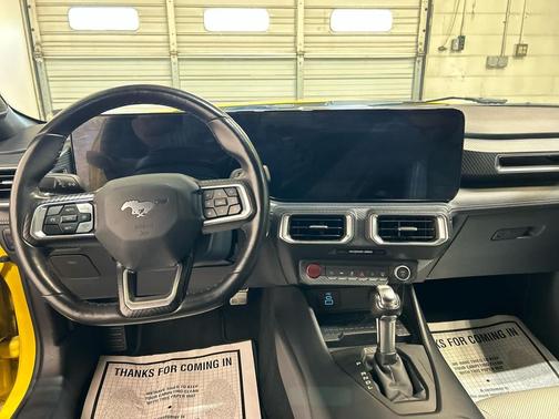 YELLOW SPLASH METALLIC 2024 Ford Mustang EcoBoost Premium