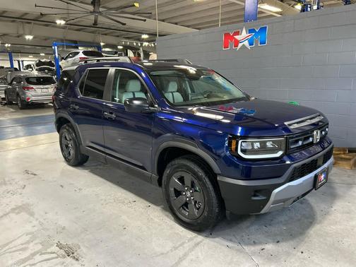 Obsidian Blue Pearl 2026 Honda Passport AWD RTL Towing