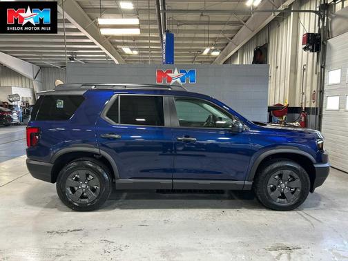 Obsidian Blue Pearl 2026 Honda Passport AWD RTL Towing