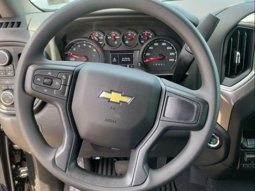 Black 2026 Chevrolet Silverado 1500 Custom