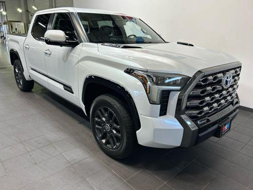 Wind Chill Pearl 2024 Toyota Tundra Hybrid Platinum