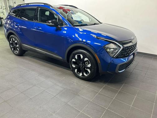Sapphire Blue 2023 Kia Sportage X-Line