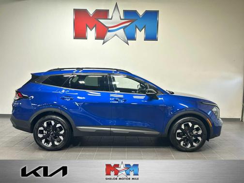 Sapphire Blue 2023 Kia Sportage X-Line