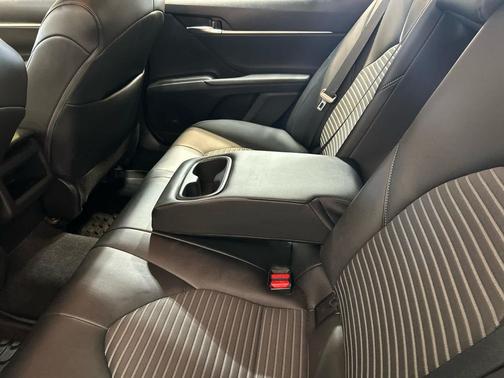 White 2022 Toyota Camry Nightshade Edition Hybrid