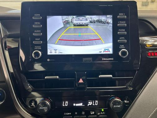 White 2022 Toyota Camry Nightshade Edition Hybrid