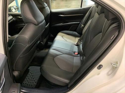 White 2022 Toyota Camry Nightshade Edition Hybrid