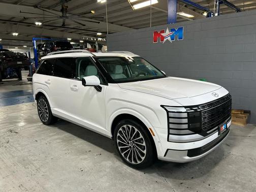 Creamy White Pearl 2026 Hyundai PALISADE Calligraphy
