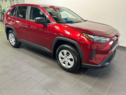 Ruby Flare Pearl 2025 Toyota RAV4 LE