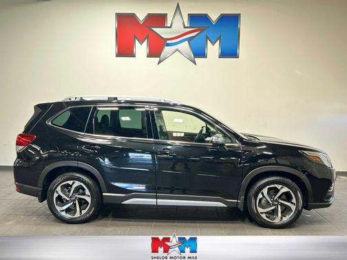 Crystal Black Silica 2023 Subaru Forester Touring