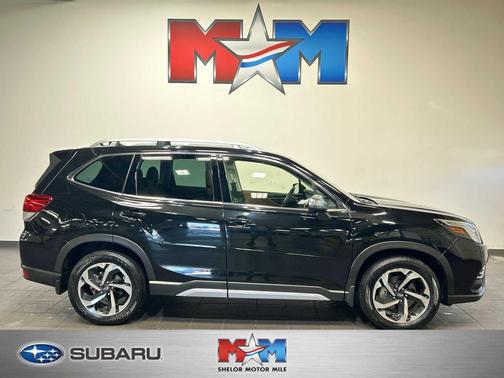 Crystal Black Silica 2023 Subaru Forester Touring