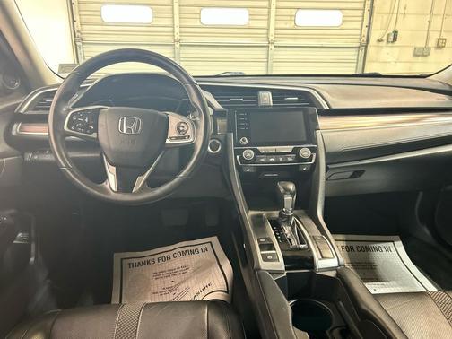 Modern Steel Metallic 2019 Honda Civic EX-L