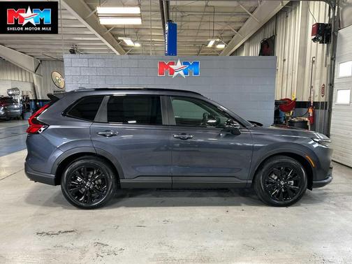 Meteorite Gray Metallic 2026 Honda CR-V Hybrid Sport Touring AWD