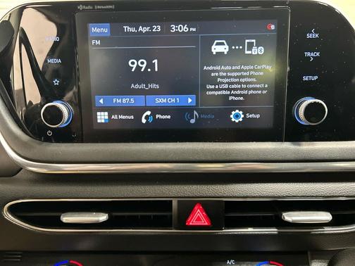 Quartz White 2020 Hyundai SONATA SEL