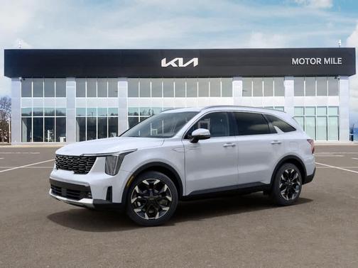 GLACIAL WHITE 2026 Kia Sorento EX