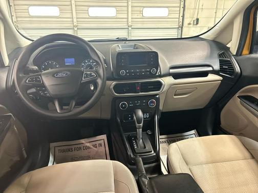 Luxe Yellow 2021 Ford EcoSport S