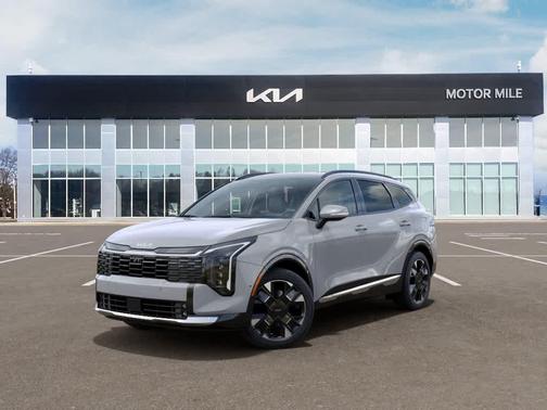 Wolf Gray 2026 Kia Sportage Hybrid SX-Prestige