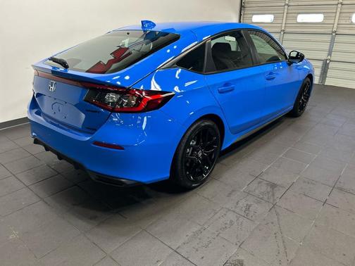 Boost Blue Pearl 2026 Honda Civic Hybrid Sport