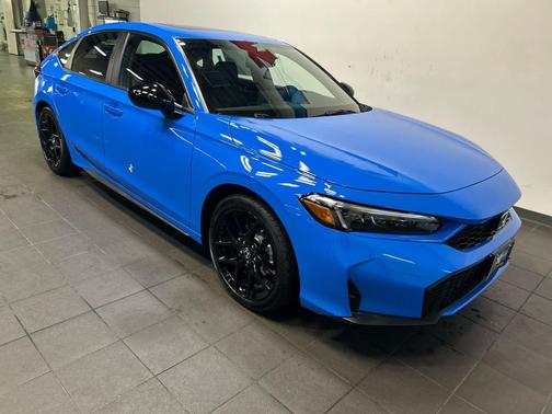 Boost Blue Pearl 2026 Honda Civic Hybrid Sport