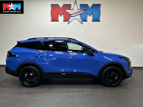 Nebular Blue 2026 Kia Sportage X-Line