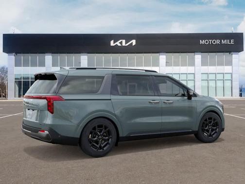 Iceberg Green 2027 Kia Carnival Hybrid SX