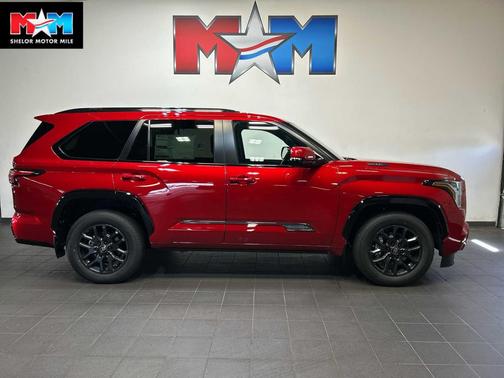 Supersonic Red 2026 Toyota Sequoia Platinum