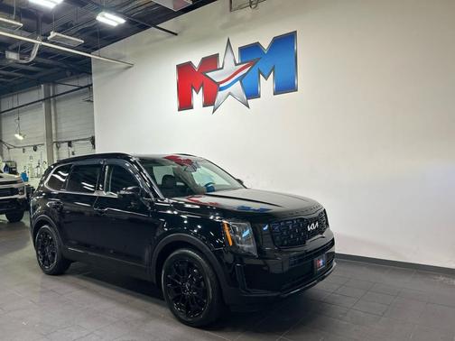 Ebony Black 2022 Kia Telluride EX