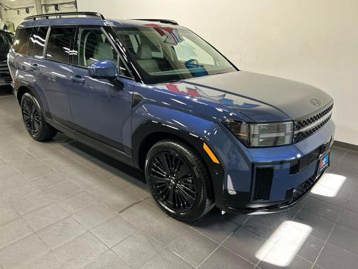 Atlantis Blue 2027 Hyundai SANTA FE HEV Calligraphy
