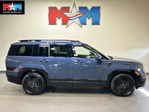 Atlantis Blue 2027 Hyundai SANTA FE HEV Calligraphy
