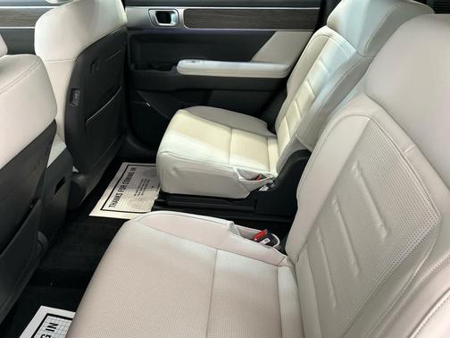 Atlantis Blue 2027 Hyundai SANTA FE HEV Calligraphy