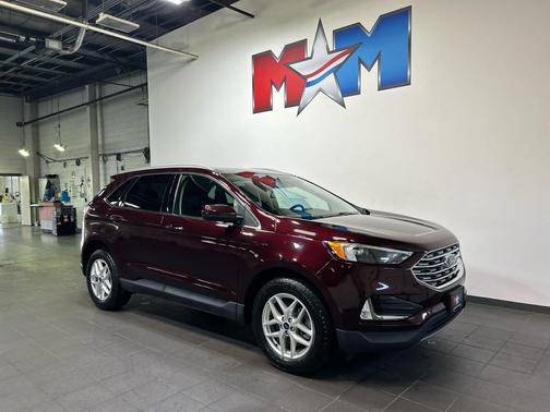 Burgundy Velvet Metallic Tinted Clearcoat 2022 Ford Edge SEL
