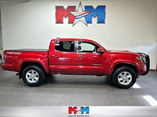 Barcelona Red Metallic 2020 Toyota Tacoma TRD Sport