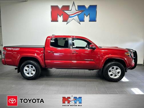 Barcelona Red Metallic 2020 Toyota Tacoma TRD Sport